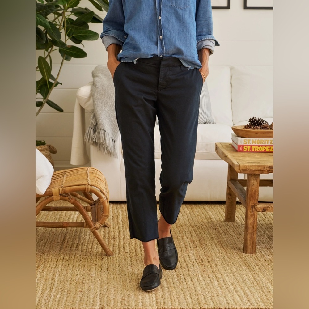 FRANK & EILEEN • Wicklow pant black - size 8